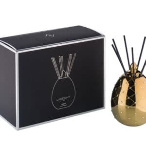Ladenac Huevo Difusor Mikado Oro y Cristales 250ml